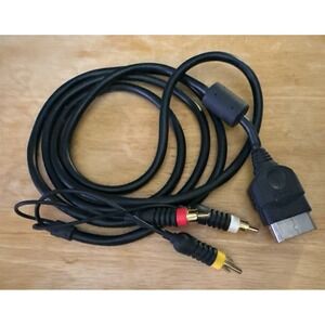 Original Xbox - OEM Authentic Composite AV Audio Video Cable - Tested
